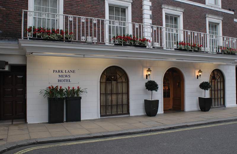 Park Lane Mews Hotel Лондон Экстерьер фото